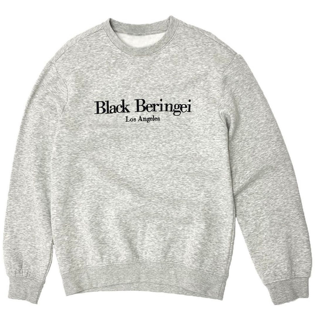 BLACK BERINGEI ESSENTIAL SWEATER (GREY)