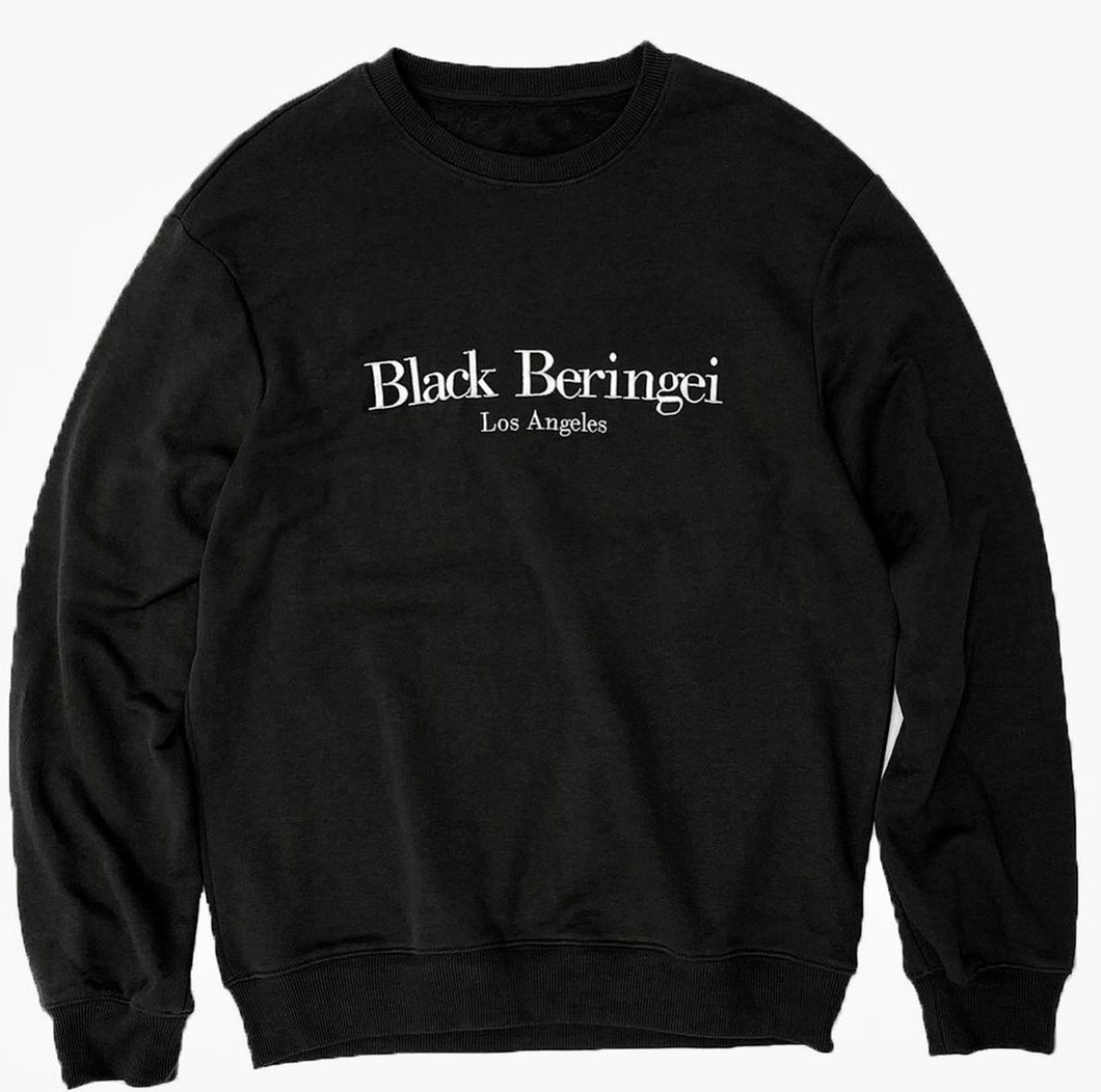 BLACK BERINGEI ESSENTIAL SWEATER (BLACK)