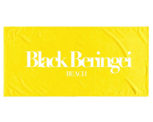 YELLOW BEACH TOWEL